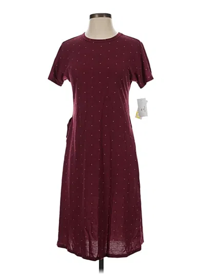 Lularoe Casual Dress In Burgundy