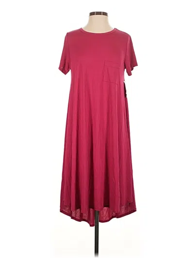Lularoe Casual Dress In Burgundy