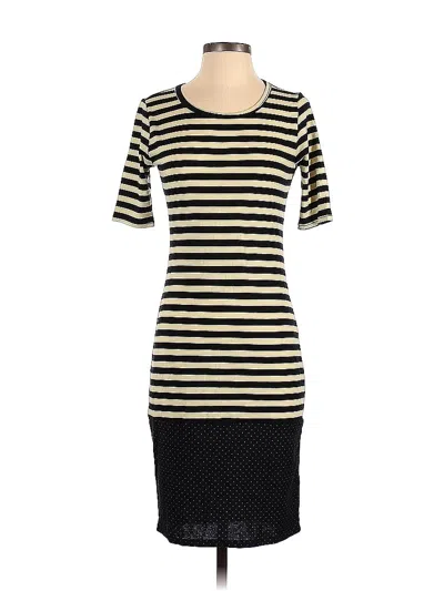 Pre-owned Lularoe Casual Dress In Gold