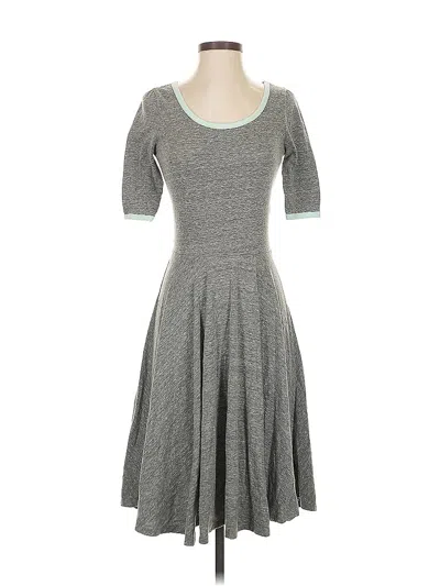 Pre-owned Lularoe Casual Dress In Gray