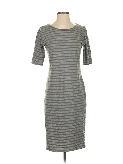 Pre-owned Lularoe Casual Dress In Gray