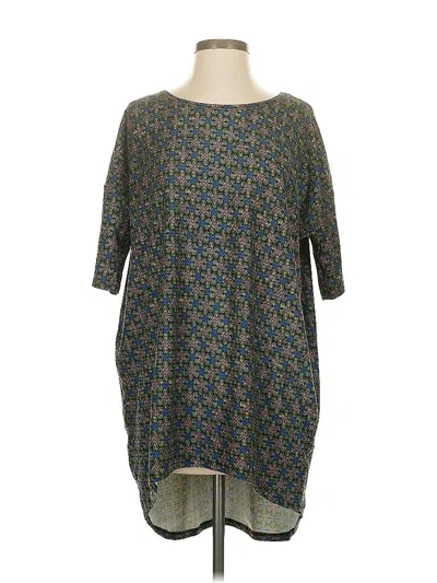Pre-owned Lularoe Casual Dress In Gray
