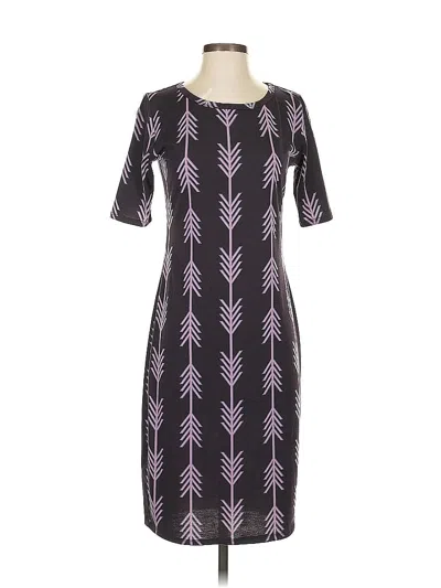 Pre-owned Lularoe Casual Dress In Gray