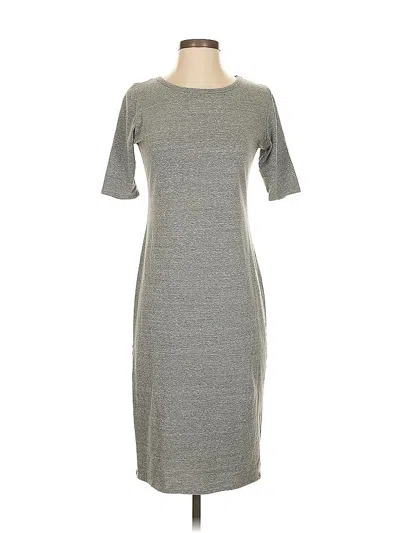 Pre-owned Lularoe Casual Dress In Gray