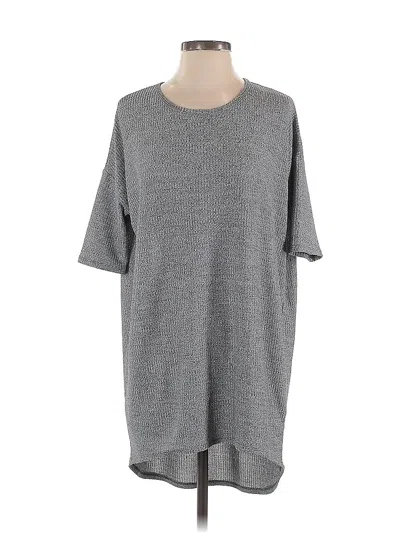 Pre-owned Lularoe Casual Dress In Gray