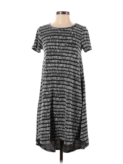 Pre-owned Lularoe Casual Dress In Gray