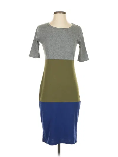 Pre-owned Lularoe Casual Dress In Gray