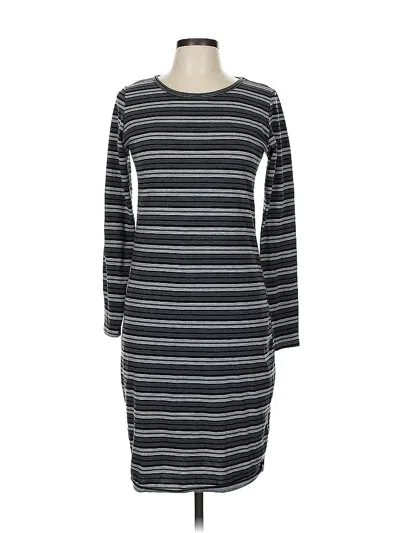 Pre-owned Lularoe Casual Dress In Gray