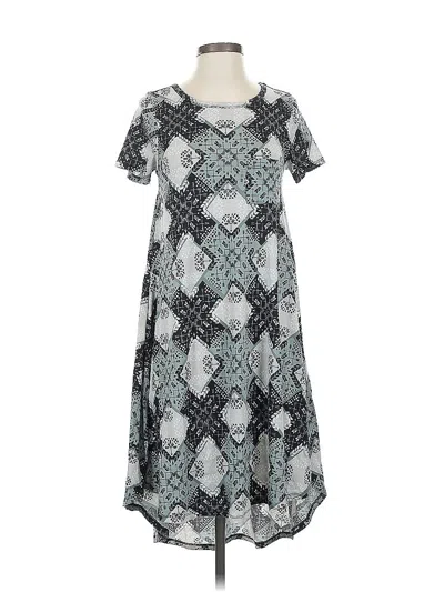 Pre-owned Lularoe Casual Dress In Gray