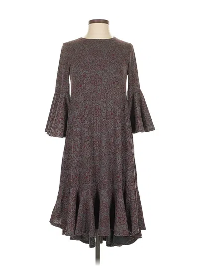 Pre-owned Lularoe Casual Dress In Gray