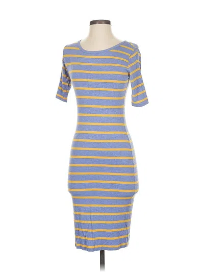 Pre-owned Lularoe Casual Dress In Gray