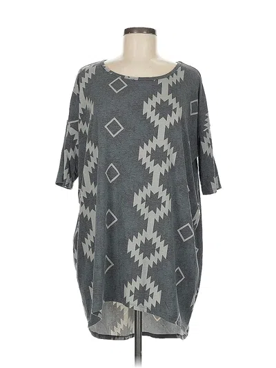 Pre-owned Lularoe Casual Dress In Gray