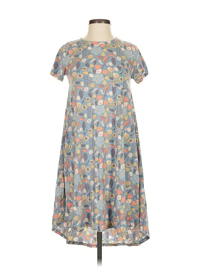 Pre-owned Lularoe Casual Dress In Gray
