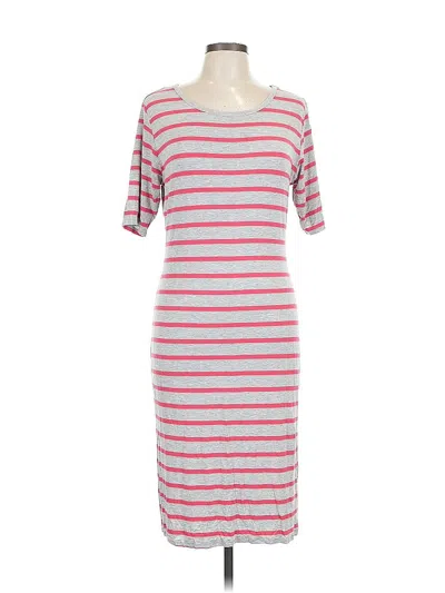 Pre-owned Lularoe Casual Dress In Gray