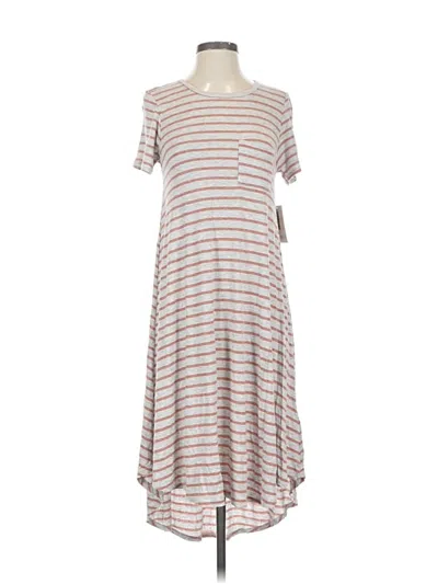 Pre-owned Lularoe Casual Dress In Gray