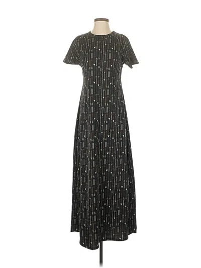 Pre-owned Lularoe Casual Dress In Gray