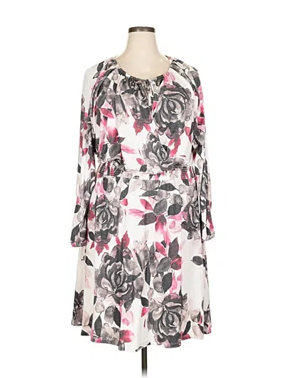 Pre-owned Lularoe Casual Dress In Gray