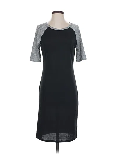 Pre-owned Lularoe Casual Dress In Gray