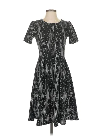Pre-owned Lularoe Casual Dress In Gray