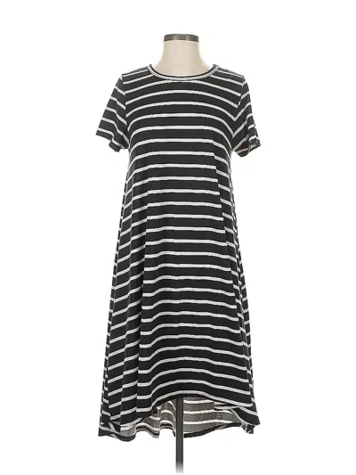 Pre-owned Lularoe Casual Dress In Gray