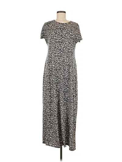 Pre-owned Lularoe Casual Dress In Gray