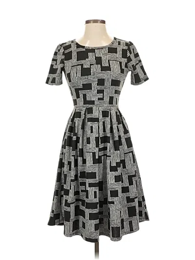 Pre-owned Lularoe Casual Dress In Gray