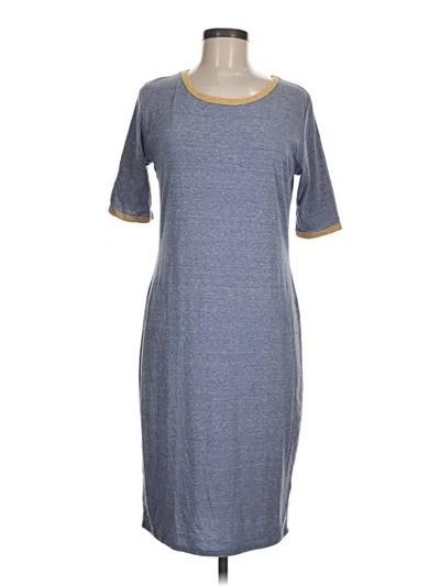 Pre-owned Lularoe Casual Dress In Gray