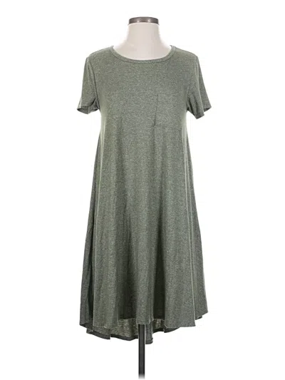 Pre-owned Lularoe Casual Dress In Gray