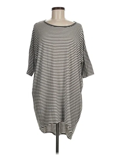 Pre-owned Lularoe Casual Dress In Gray