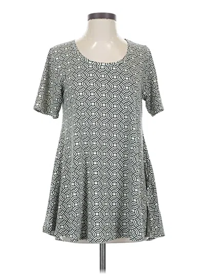 Pre-owned Lularoe Casual Dress In Gray