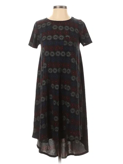 Pre-owned Lularoe Casual Dress In Gray