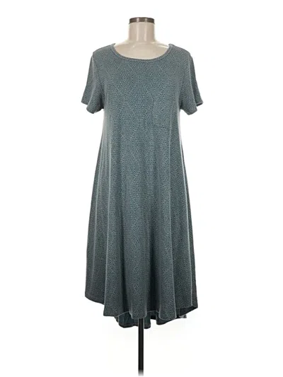 Pre-owned Lularoe Casual Dress In Gray