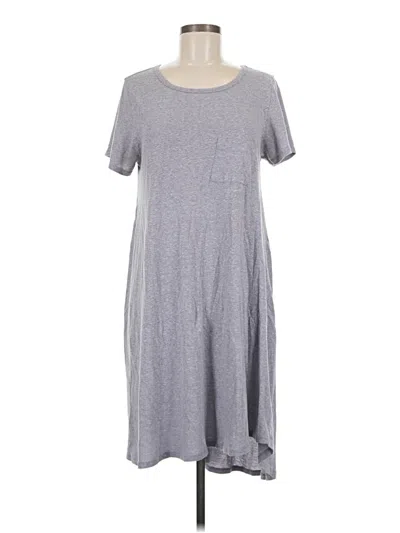 Pre-owned Lularoe Casual Dress In Gray