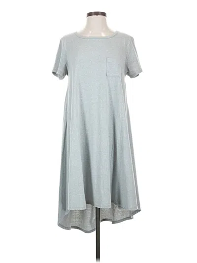 Pre-owned Lularoe Casual Dress In Gray