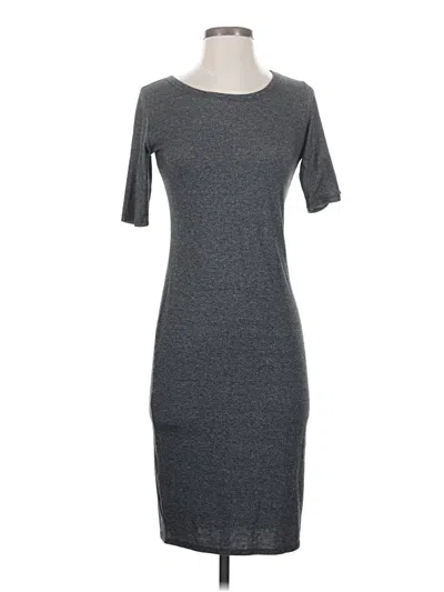 Pre-owned Lularoe Casual Dress In Gray