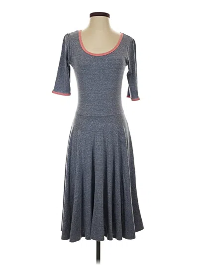 Pre-owned Lularoe Casual Dress In Gray