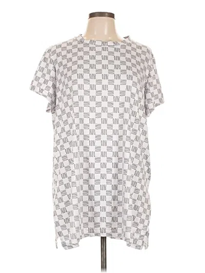 Pre-owned Lularoe Casual Dress In Gray