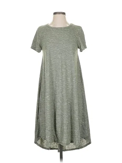 Pre-owned Lularoe Casual Dress In Gray