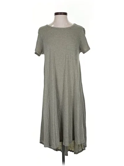 Pre-owned Lularoe Casual Dress In Gray