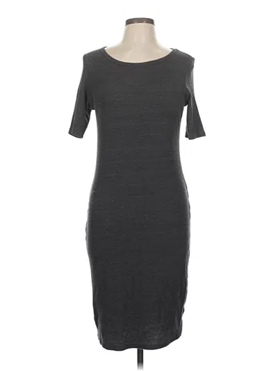 Pre-owned Lularoe Casual Dress In Gray