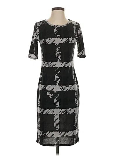 Pre-owned Lularoe Casual Dress In Gray