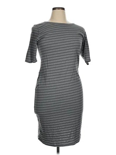 Pre-owned Lularoe Casual Dress In Gray
