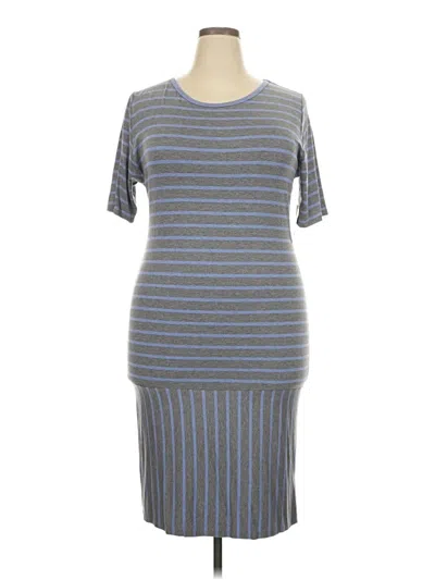 Lularoe Casual Dress In Gray