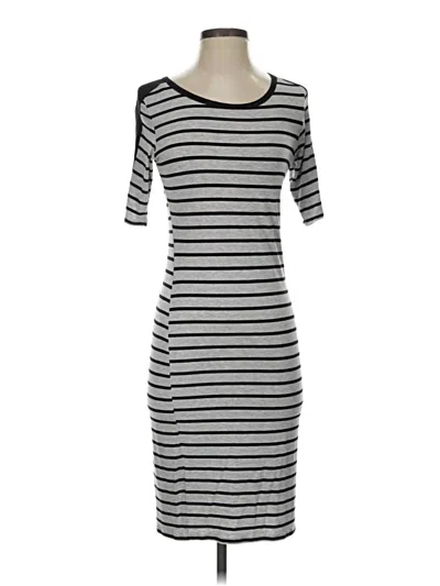 Pre-owned Lularoe Casual Dress In Gray