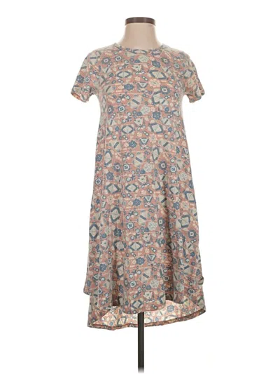 Pre-owned Lularoe Casual Dress In Gray