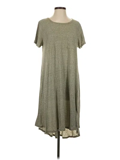 Pre-owned Lularoe Casual Dress In Gray
