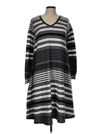 Pre-owned Lularoe Casual Dress In Gray