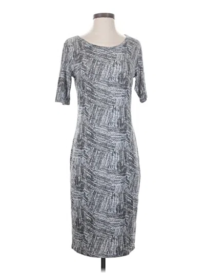 Pre-owned Lularoe Casual Dress In Gray