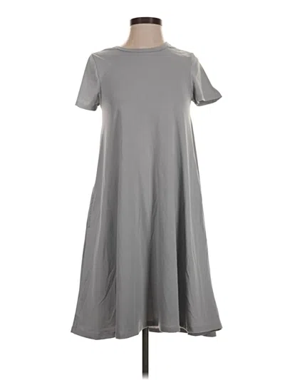 Pre-owned Lularoe Casual Dress In Gray
