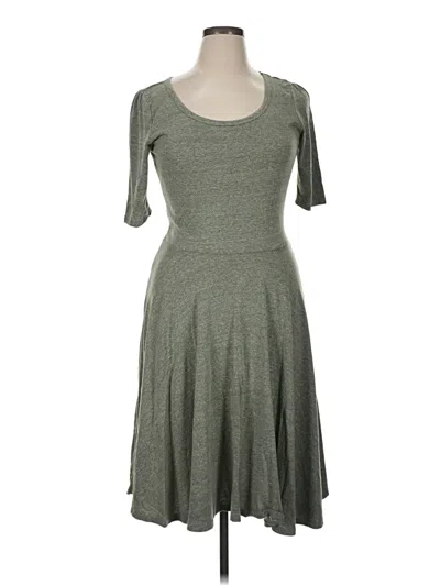 Pre-owned Lularoe Casual Dress In Gray